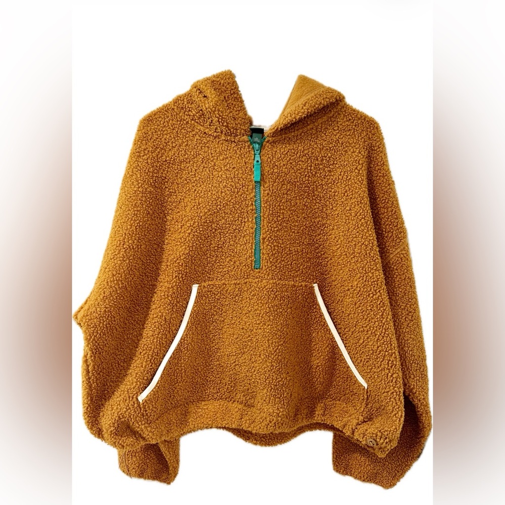 Wild Fable Burnt Orange Sherpa Pullover